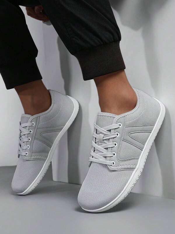 Pantofi cu talpă plată confortabili pentru exterior și zilnic pentru bărbați, pantofi sport casual anti-alunecare