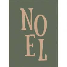 1 件圣诞祝福藤条花环圣诞装饰海报帆布画墙壁艺术画家居装饰无框架 - 彩色 - 查看 26