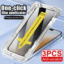 3 miếng phim bảo vệ màn hình riêng tư chống nhìn trộm - màu đen - Xem 31