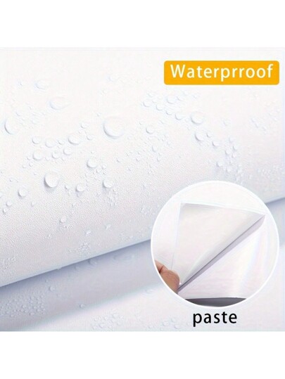 Roll Of Self Adhesive Wallpaper Peeling Sticky Contact Paper Removable Matte Wand Stickers ative Bedroom Vinyl Film, Renovation Peel Panels, Paper, Wallpapers, ation Items Refresh Your Home, Festival Birthday Graduation view 3