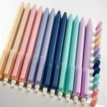 Ensemble de 12 crayons à papier mécaniques pastel : légers, rétractables avec des pointes de 0,5/0,7 mm pour l'art et l'écriture, poignée confortable pour la rentrée scolaire