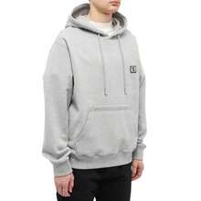 Wooyoungmi WYM Patch Back Logo Hoodie Grey - 灰色 - 查看 3