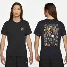 Nike Sportswear Worldwide Icon Short Sleeve T-Shirt Black