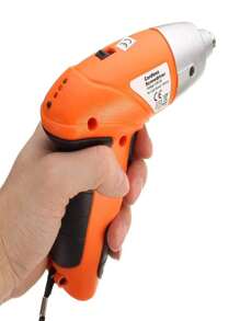 Rechargeable Cordless Drill Screwdriver With Case 45 Pieces USB BIVOLT - Nhiều màu - Xem 2