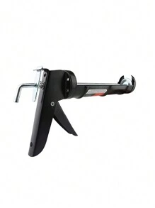 Pistola silicon Calafateadora  Espiga Lisa cartucho Santul - Negro - Ver 2