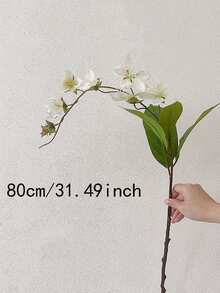 1 pieza Decoración de pared colgante de flor artificial de jazmín llorón para sala de estar, decoración para el hogar, oficina, arreglos florales artificiales como centro de mesa, decoración de jardín al aire libre, boda, cumpleaños, ducha nupcial - Multicolor - Ver 3