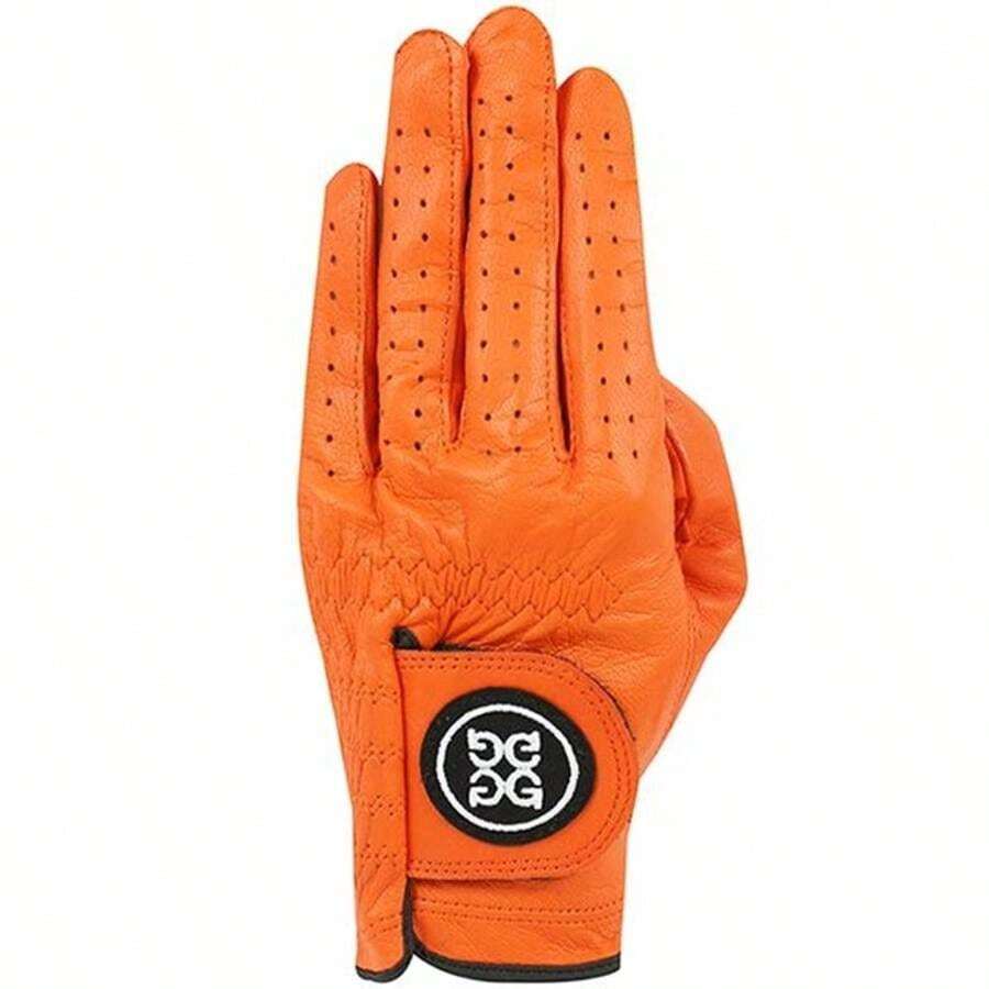 G/FORE Circle GS Logo Leather Golf Gloves Tangerine SHEIN USA
