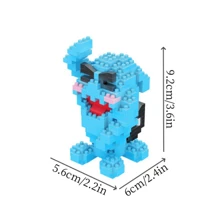 A Set Of ABS Rhinestone Building Blocks Animal Series, Perfect For DIY Assembly And Decoration, Also A Great Gift For Birthday, Teacher Day, New Year, And Other Festivals. These Interesting Pet And Small Challenge Building Blocks Can Enhance Hand-Eye Coordination, Concentration, Patience, And Practical Skills. They Can Also Be Used As Creative Home Decoration, Birthday Present, And Festival Gifts For Valentine Day, Easter, Mother Day, Father Day, Christmas, Etc. Ideal For Adults And Children! Room Decoration