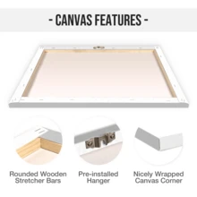 Catygift 定制照片 - 家庭照片树墙画 - 个性化帆布墙画，家庭礼物，送给亲人的礼物，圣诞礼物，生日礼物，毕业礼物 - As Shown - 查看 4