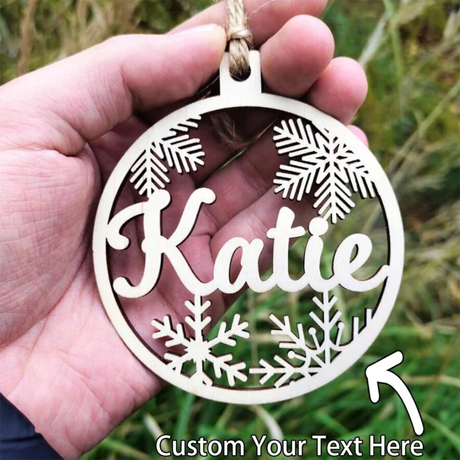 Customized Acrylic Christmas Ornaments, Personalized Christmas Decorations For Christmas Trees Or Car Decor, Christmas Gift For Friends And Family,Christmas - Multicolor - View 1