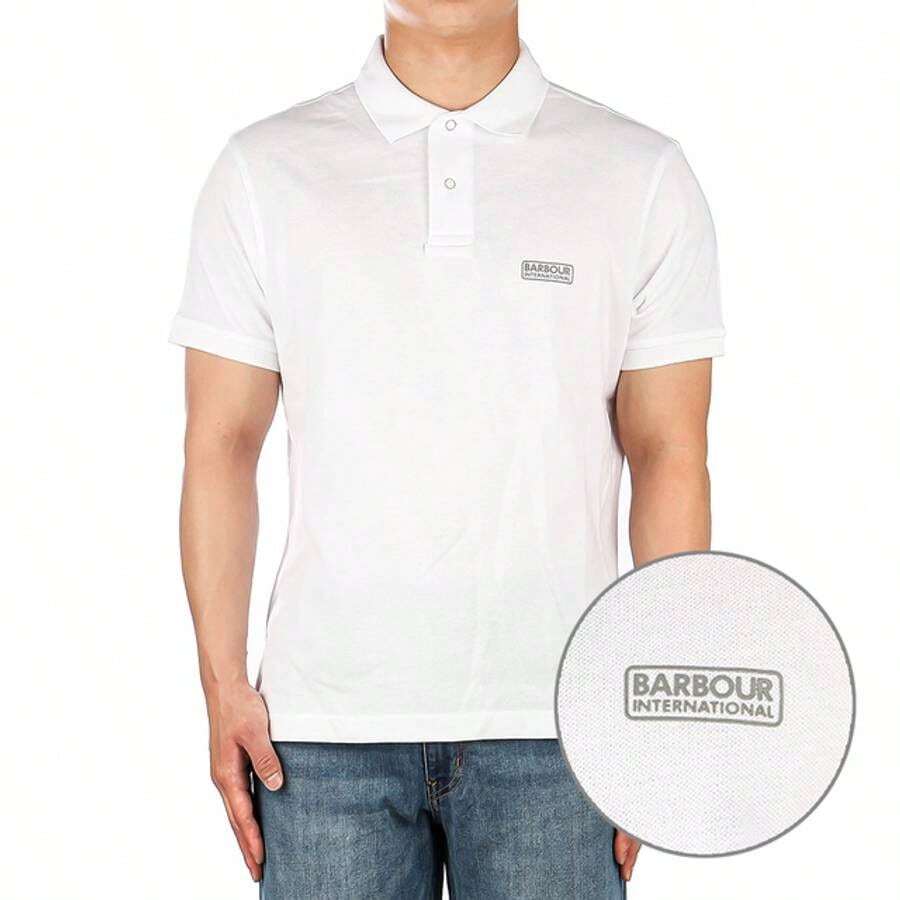 Barbour Men's International Essential Polo Shirt White