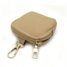 Shoulder Strap With Small Coin Purse Wide Strap For Crossbody Bag Mini Bag For Coins, Lipstick And Keys DIY Bag Straps That Can Be Matched By Yourself - Khaki - View 6