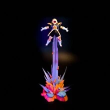 悟空举起纳帕雕像、那美克星传奇 DBZ、挥舞元气弹的克林、海贼王索隆三刀流鬼岛、阿修罗蓝染雕像、动漫人物公仔收藏品 - 手辦 - 查看 4