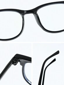 Set de 3 gafas transparentes con montura para mujeres para lectura, uso diario, escuela, accesorios de ropa, accesorios de playa, para verano, playa, vacaciones, exteriores, viajes
