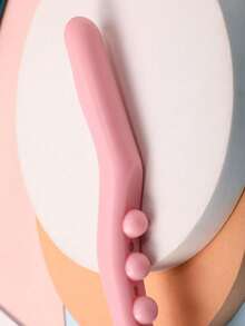 1pc Portable Manual Massager Wand With Bead Massage Head For Body Relaxation - one-size - View 8