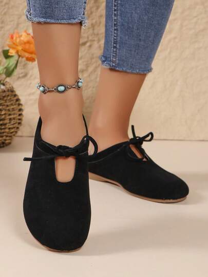 Spring & Summer Fashion Slip-On Flat Shoes, Comfortable Classic Retro Style Loafers, Gray, Brown, Black, Pink, Green
