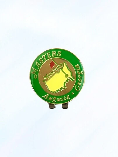 1 个磁性高尔夫球标记夹，多种颜色