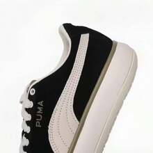 Puma Contrast Color Lace-Up Fashionable Versatile Chunky-Sole Retro Platform Sneakers