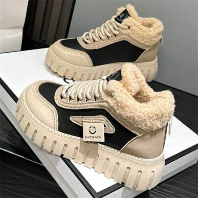 2024 Autumn/Winter New Arrivals Versatile Warm Lining Boots, Ankle Boots, Snow Boots Fashion Women Shoes
