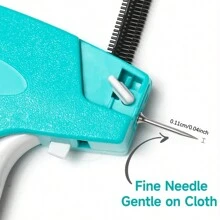 2000/3000PCS Plastic Fasteners For Fine Tagging Gun For Quick Stitch Sewing Gun - 10/15 Black Fasteners + 10/15 White Fasteners, Stitch Gun Fasteners 5mm/0.196inch For Clothing(NOT For Ultra-Fine/Rough Stitch Gun ) - One Size - View 4