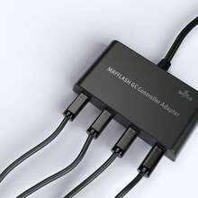Adaptador de controlador de GameCube Mayflash W012 para Wii U, PC, Nintendo Switch - 477 - Ver 3