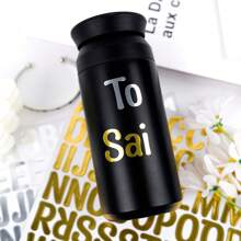 126入組a4金色和銀色多彩字母和數字貼紙,適用於創意節日派對diy禮品 - 銀色 - 查看 10