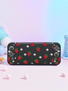 1 个草莓花卉图案保护壳，适用于 Switch OLED/Switch NS/Lite 控制台，是与 Switch 玩家兼容的最佳礼物 - 彩色 - 查看 9