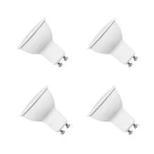 4pcs/10pcs GU10 LED Bulb Replacement Light Source, AC220-240V, Cool White 6500K Or Warm White 3000K, Suitable For Bedroom, Study, Corridor, Indoor Lighting