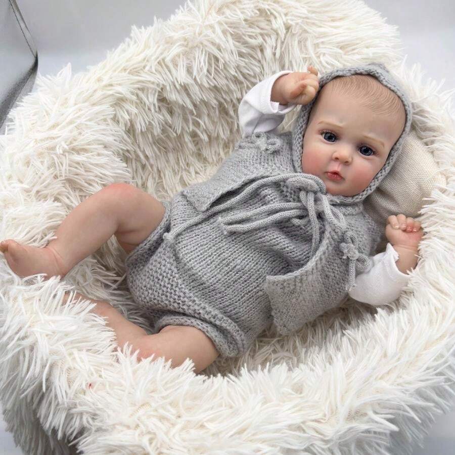NPK 20 Zoll Reborn Baby Puppe Neugeborener Jocy Weicher, kuschelbarer ...