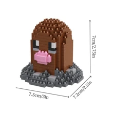 A Set Of ABS Rhinestone Building Blocks Animal Series, Perfect For DIY Assembly And Decoration, Also A Great Gift For Birthday, Teacher Day, New Year, And Other Festivals. These Interesting Pet And Small Challenge Building Blocks Can Enhance Hand-Eye Coordination, Concentration, Patience, And Practical Skills. They Can Also Be Used As Creative Home Decoration, Birthday Present, And Festival Gifts For Valentine Day, Easter, Mother Day, Father Day, Christmas, Etc. Ideal For Adults And Children! Room Decoration