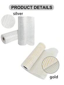 1 件 - 圣诞树装饰网状丝带、圣诞装饰丝带、金属网状丝带、彩色飘带网状蝴蝶结挂饰、闪光网状花环，适用于圣诞节和婚礼装饰、礼品包装丝带、家居、DIY 门花环蝴蝶结花环 - 彩色 - 查看 8