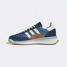 Adidas Originals Giày Chạy Bộ Adidas Supernova Eterno Thoải Mái & Đa Năng Vải Cổ Thấp Cho Nam Và Nữ, Chống Trơn Trượt & Bền Đẹp, Đen Và Xám (ADIH0440) - Xanh và trắng - Xem 3