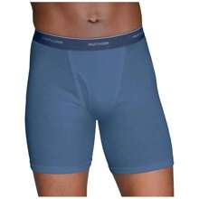 Mens 10-Pack Assorted Boxer Briefs By Fruit Of The Loom Comfortable Colors Materials Vary - Multicolor - View 10