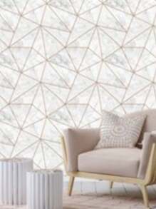 5 metros - Rolo de papel de parede clássico para decoração.