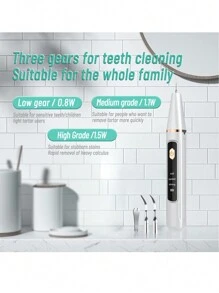 Eliminador ultrasónico de sarro dental, eliminador eléctrico de cálculo dental, removedor de manchas de placa, limpiador de dientes para el hogar
