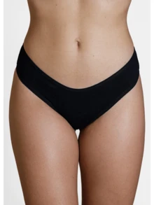 Kit Of 10 Cotton Thong Panties With Bias - 彩色 - 查看 3