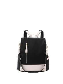 Balo đa năng và hợp thời trang tùy chỉnh cho phụ nữ, thời trang và đa năng cho du lịch ngoài trời, túi đựng nhẹ, ba lô học sinh, ba lô nhỏ chống thấm nước quà tặng kỷ niệm, quà tặng sinh nhật, quà tặng Ngày của Mẹ, quà tặng Ngày của Cha, quà tặng bạn thân, quà tặng cho mẹ/bố, quà tặng cho cô ấy/anh ấy, quà tặng cho bạn gái/bạn trai/bạn bè - màu đen - Xem 8