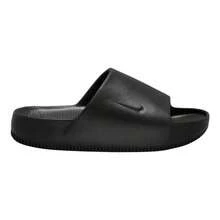 Nike Sandalias tipo chanclas negras para hombre de estilo tranquilo - Negro - Ver 2
