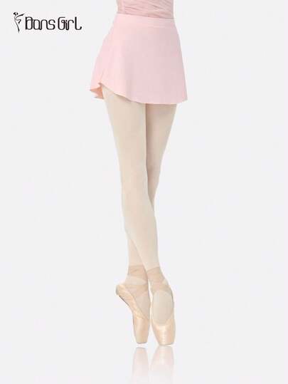 DonsGirl 1pc Women Butt-Lifting Arc Hem Ballet Skirt