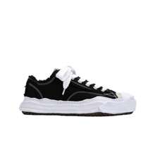 Maison Mihara Yasuhiro Hank OG Sole Canvas Low Top Sneakers Black - 黑色 - 查看 2
