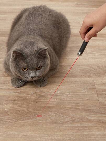 1pc Laser Cat Toy Stick, Suitable For Cats, Used For Entertaining Cats
