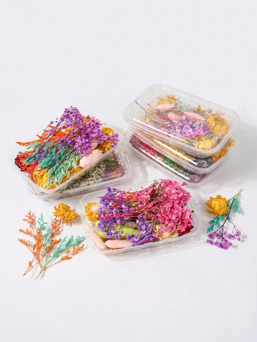 混合乾燥花材 - 1盒混合乾花 - 查看 1