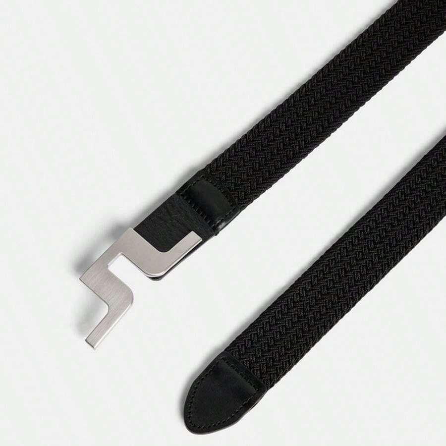 J.Lindeberg Men's Berry Elastic Belt Black SHEIN USA