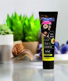 Mascarilla Baba de Caracol Eliminador Puntos Negros Aclarante 120ml - Negro - Ver 5