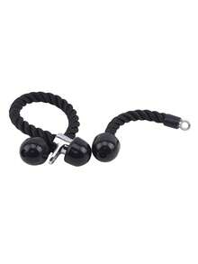 1pc Biceps Triceps Training Tension Rope, 35cm Arm Strength Training Tension Rope - Multicolor - View 10