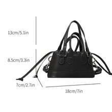 Fashionable Minimalist Solid Color One Shoulder & Crossbody Bag Cute Purse Mini Crossbody Bags For Women Top Handle Clutch Handbag