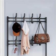 Metal Shoe Rack Clothes Rack Cheap Clothes Furniture - Schwarz - Übersicht 3