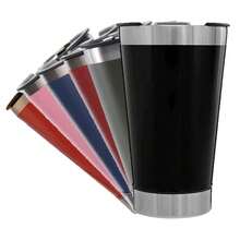 Cốc giữ nhiệt 473ml nóng lạnh bằng thép không gỉ cách nhiệt chân không cốc bia - Màu Hồng Tươi - Xem 5