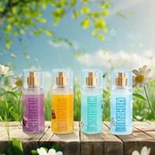 Ligspring Een 88 ml natuurlijke bloemengeurspray voor in huis, met een sterke en langdurige geur, kan de stemming verbeteren, de stemming ontspannen, de stemming verbeteren, de druk verlichten en mensen het beste cadeau geven, een perfect cadeau voor vrouwen.