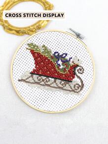 10 peças/conjunto de bastidor de ponto cruz bordado de bambu cáqui e verde, artesanato faça você mesmo, pode ser usado como decoração de casa, enfeite de Halloween e Natal, chaveiro de telefone, pingente de bolsa, decoração de mesa, pingente de carro